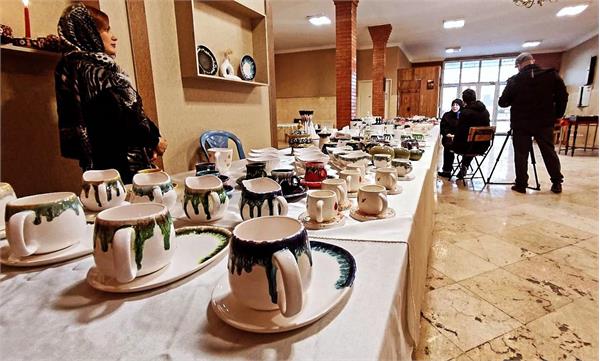 یلدای ری با نمایشگاه سفال و سرامیک