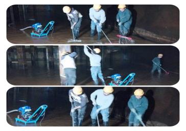 آغاز عملیات شستشوی گسترده مخازن آب در بخش خاوران