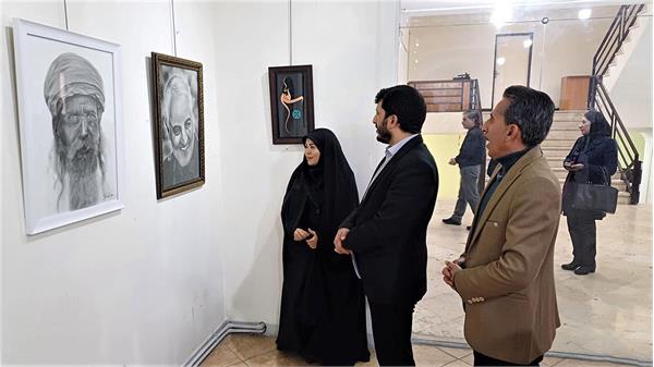 بازدید از آثار هنرمندان ری
