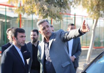 بازدید معاون استاندار تهران از پروژه‌های عمرانی شهرداری باقرشهر