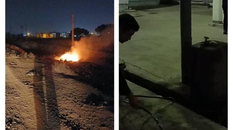 در گشت و پایش شبانه محیط زیست ری: نمونه برداری از سوخت مصرفی واحدهای بزرگ مقیاس/ برخورد قانونی با واحدهای آلاینده