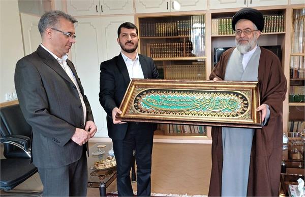 روز پدر در حضور پدر معنوی شهرستان ری