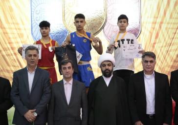 فرماندار ویژه شهرستان ری میهمان امشب مردم و ورزشکاران باقرشهر در حاشیه مسابقات رزمی