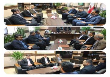 نشست مدیرعامل آبفای منطقه شش با فرماندار ری به منظور مدیریت چالش‌های آبی