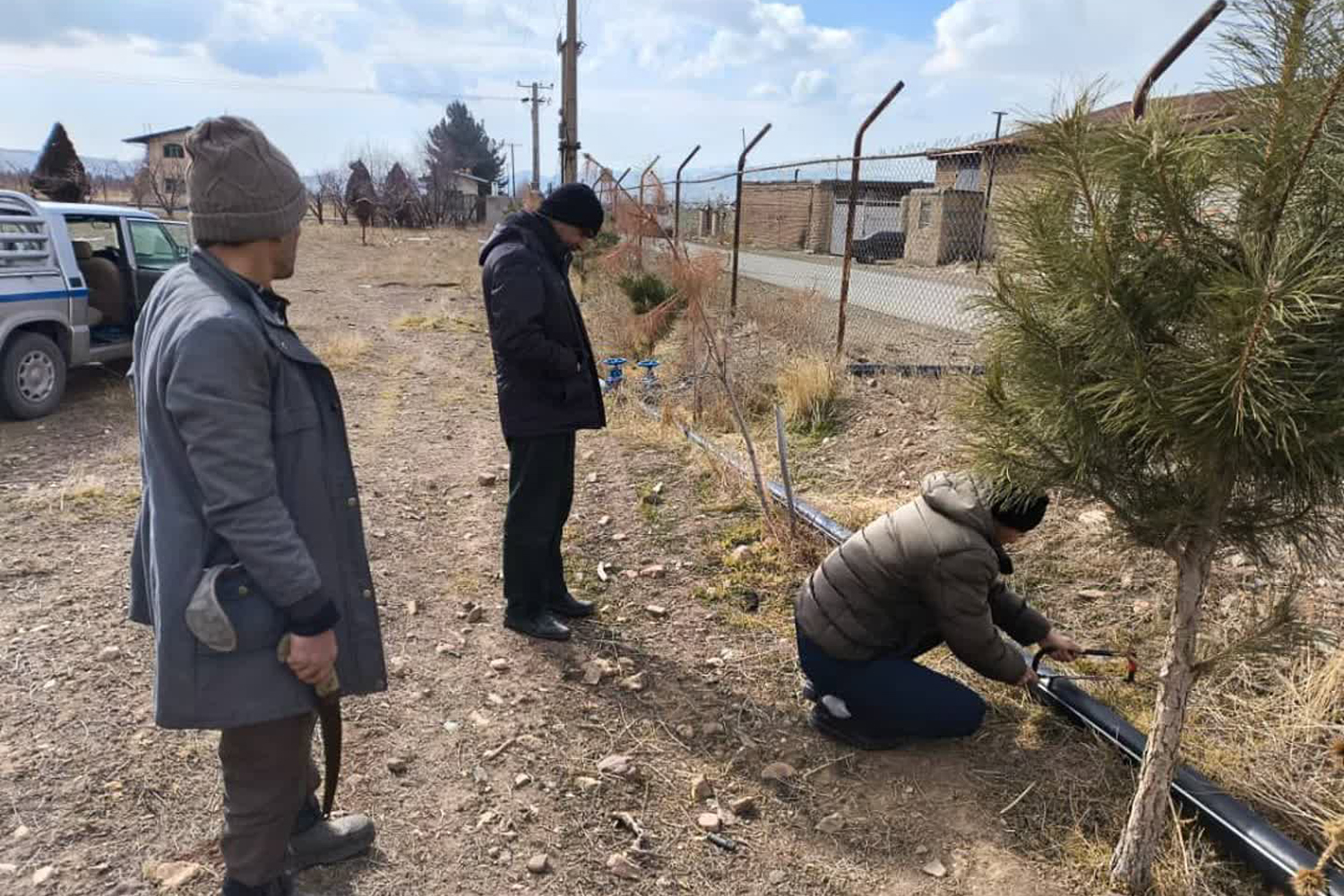 پلمپ کلیه انشعابات و خطوط انتقال آب غیر مجاز در رودخانه های خسروان جابان و سربندان