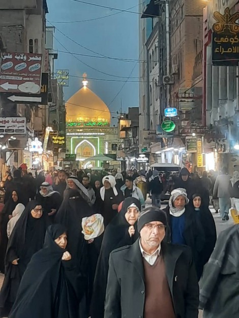 گزارشی اجمالی از حضور عاشقان امام خمینی(س) در بیت ایشان در نجف اشرف