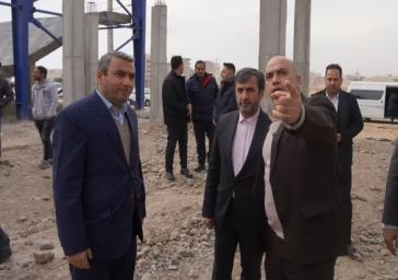 بازدید میدانی فرماندار ویژه شهرستان ری از پروژه های عمرانی شهرداری کهریزک