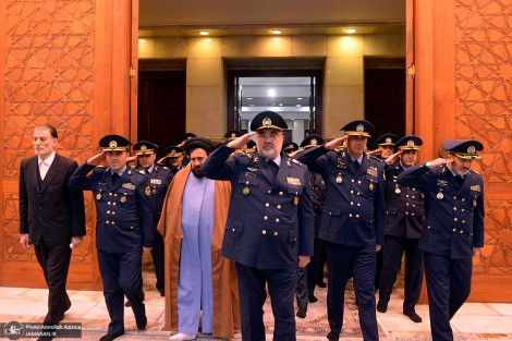 تجدید میثاق فرماندهان نیروی هوایی ارتش با آرمان های حضرت امام (س)