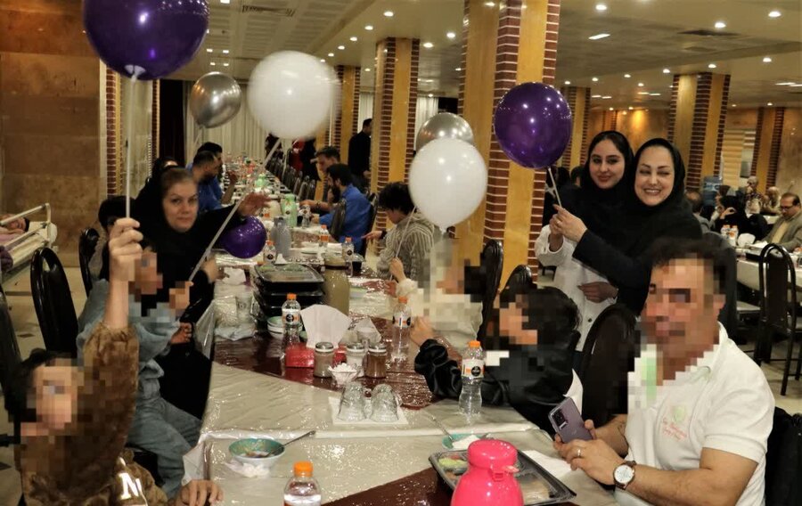 کرج | ضیافت افطار در آسایگاه خیریه کهریزک استان البرز برپا شد