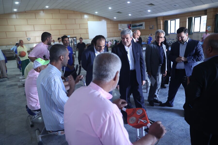 بازدید رئیس سازمان بهزیستی کشور از مرکز سرای احسان