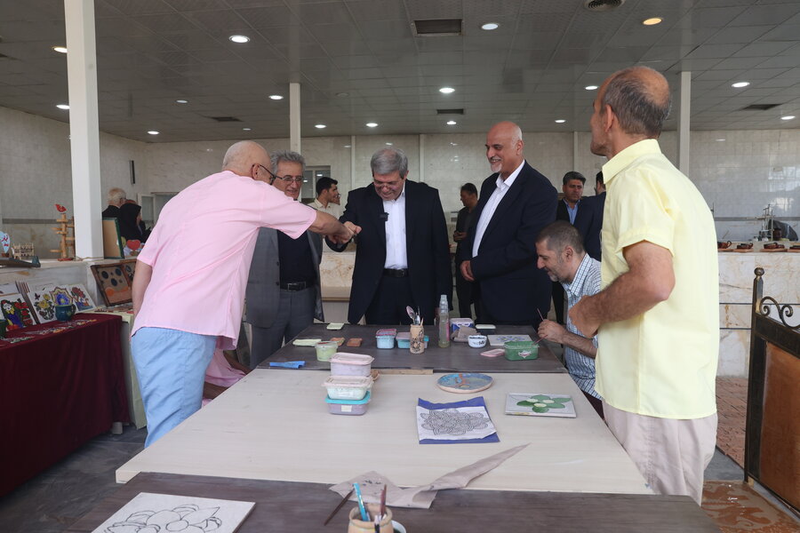 بازدید رئیس سازمان بهزیستی کشور از مرکز سرای احسان