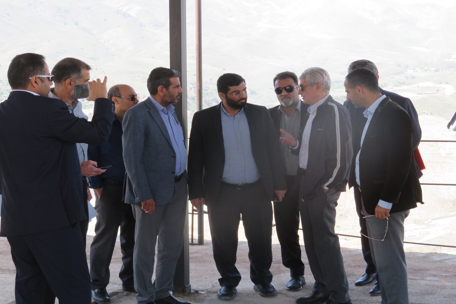 بازدید رئیس مرکز ملی نظارت و ارزیابی عملکرد سازمان برنامه و بودجه کشور از طرح سد نم رود