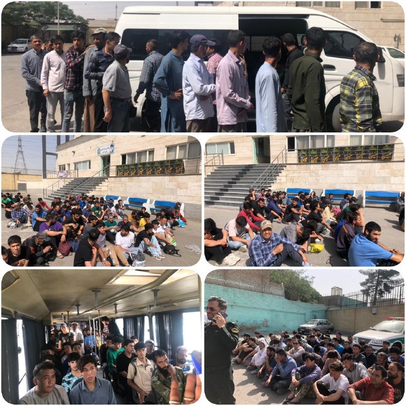 تشدید طرح جمع‌آوری و طرد اتباع غیرمجاز در سطح شهرستان ری    htt…