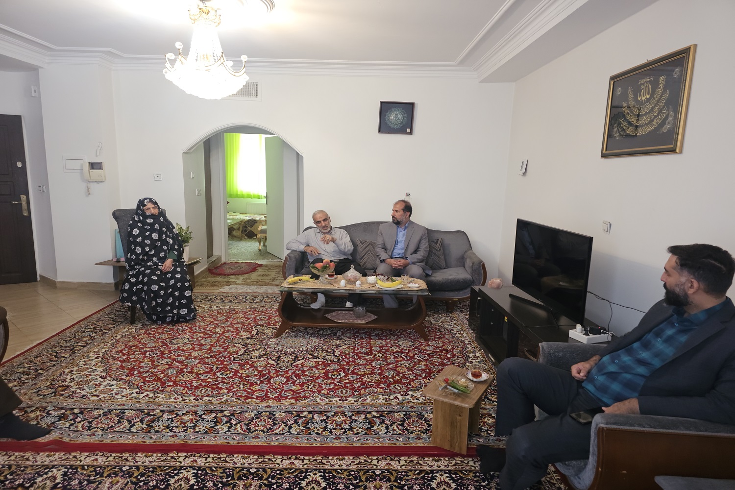 دیدار با  خانواده شهید ” اسماعیل گل محمدی”