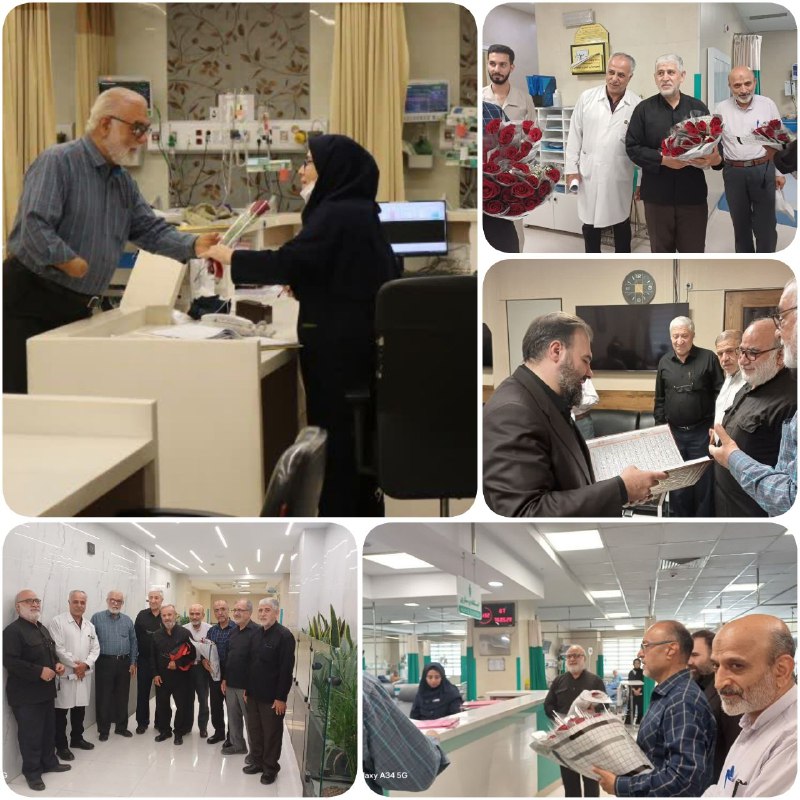 پیشکسوتان جهاد و‌ شهادت از خدمات پزشکان، کارکنان اورژانس و پرستاران بيمارستان فیروزآبادی در جنگ 12 روزه تجلیل بعمل آورد…