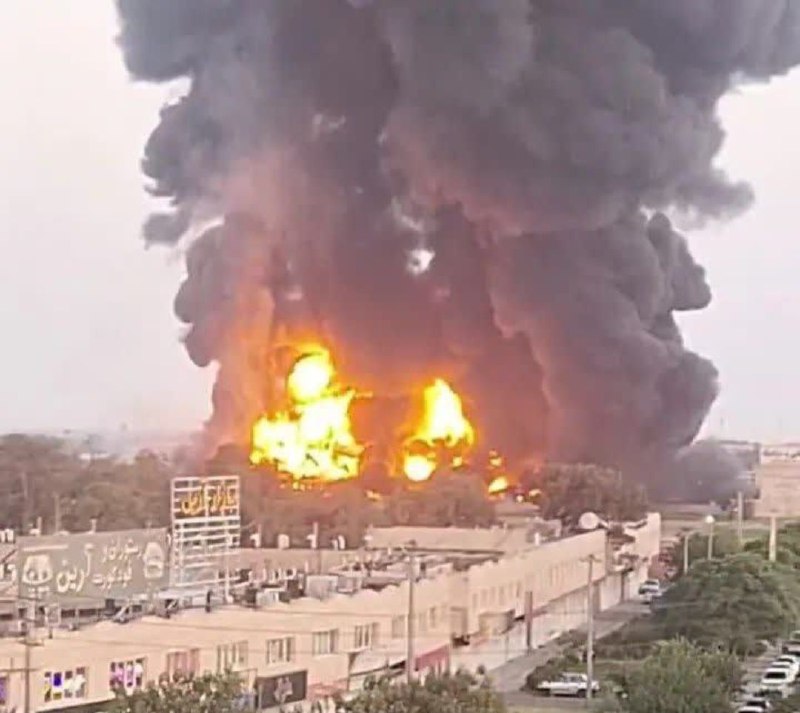 اعلام جرم دادگستری کهریزک علیه مالک انبار روغن آتش گرفته شده و یکی از شرکت های نفتی شهرک انرژی دکتر علی محمدی رئیس دادگ…