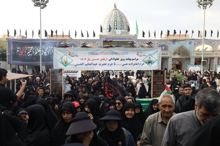 برگزاری راهپیمایی جاماندگان اربعین از میدان امام‌حسین تا شهرری/ برپایی ۲۰۰۰ موکب در مسیر سرپرست سازمان فرهنگی هنری شهرد…