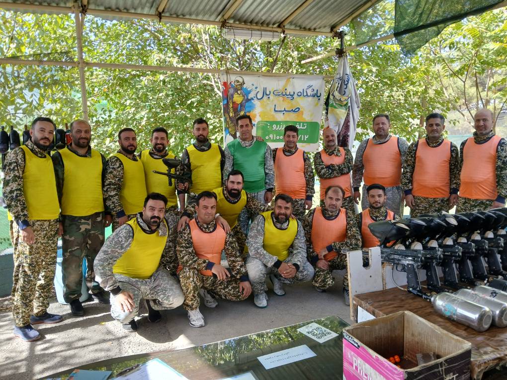 آموزش سلاح پینت بال ویژه بسیجیان