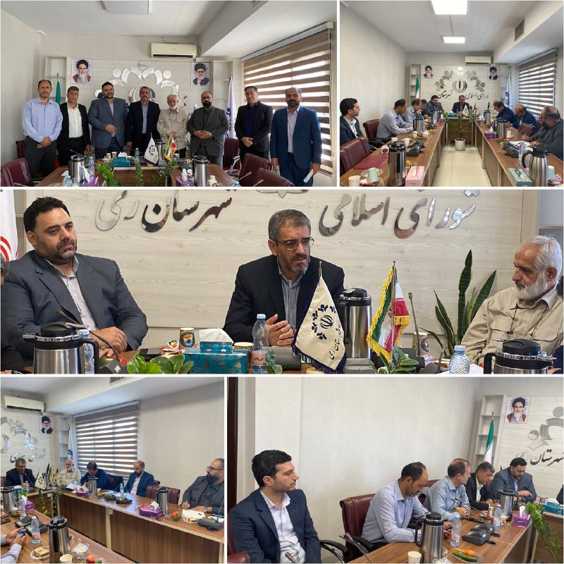 انعقاد تفاهم نامه مابین شورای اسلامی شهرستان ری و اتاق اصناف‌ این جلسه که با حضور اعضای شورای اسلامی شهرستان، نمایندگان…