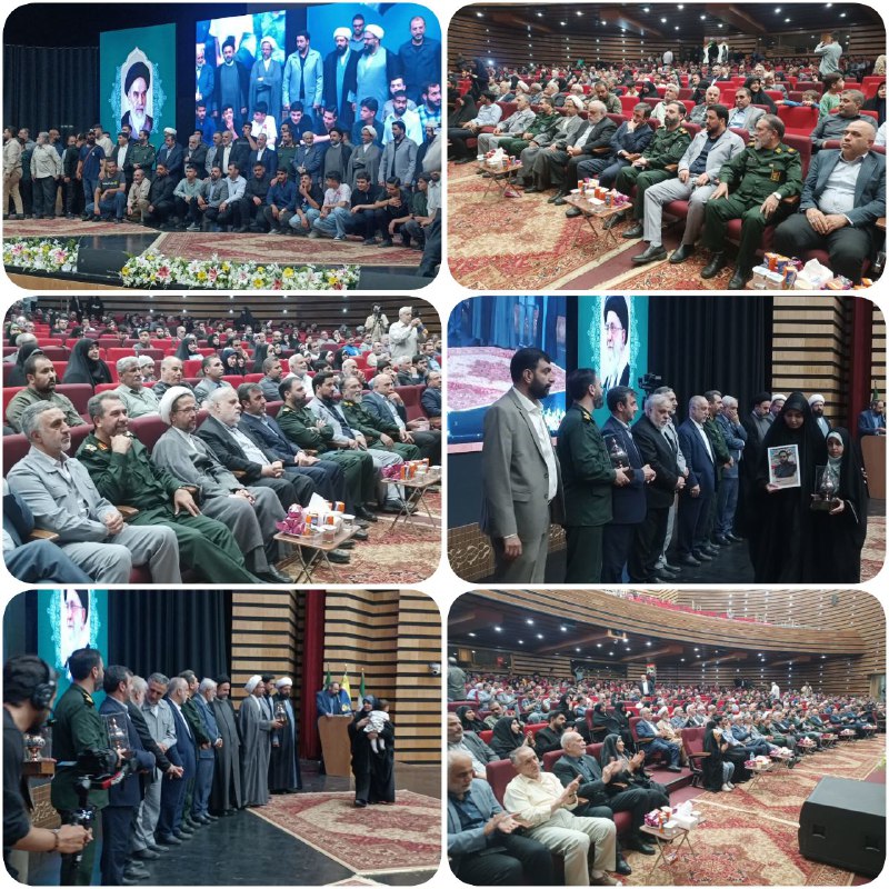 تجلیل از خانواده‌های شهدای جنگ ۱۲ روزه در شهرری همزمان با هفته گرامیداشت دفاع مقدس و آغاز هفته فرهنگی شهرستان ری و در آ…