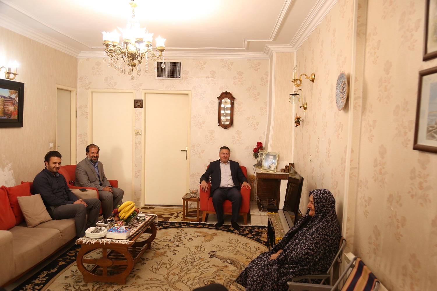 دیدار با خانواده شهید ” باب الله میرزایی فشمی”