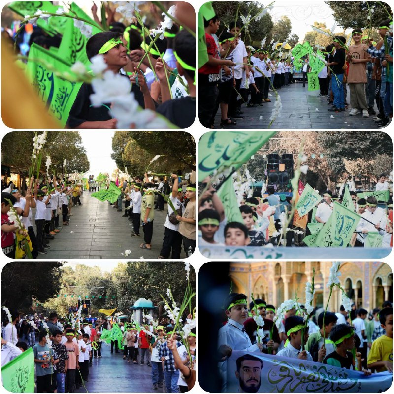 محمّد(ص) پیام آور امّت واحد اولین تجمّع بزرگ نوجوانان شهرری به مناسبت ولادت حضرت محمّد(ص) و امام صادق (ع) برنامه به صورت…