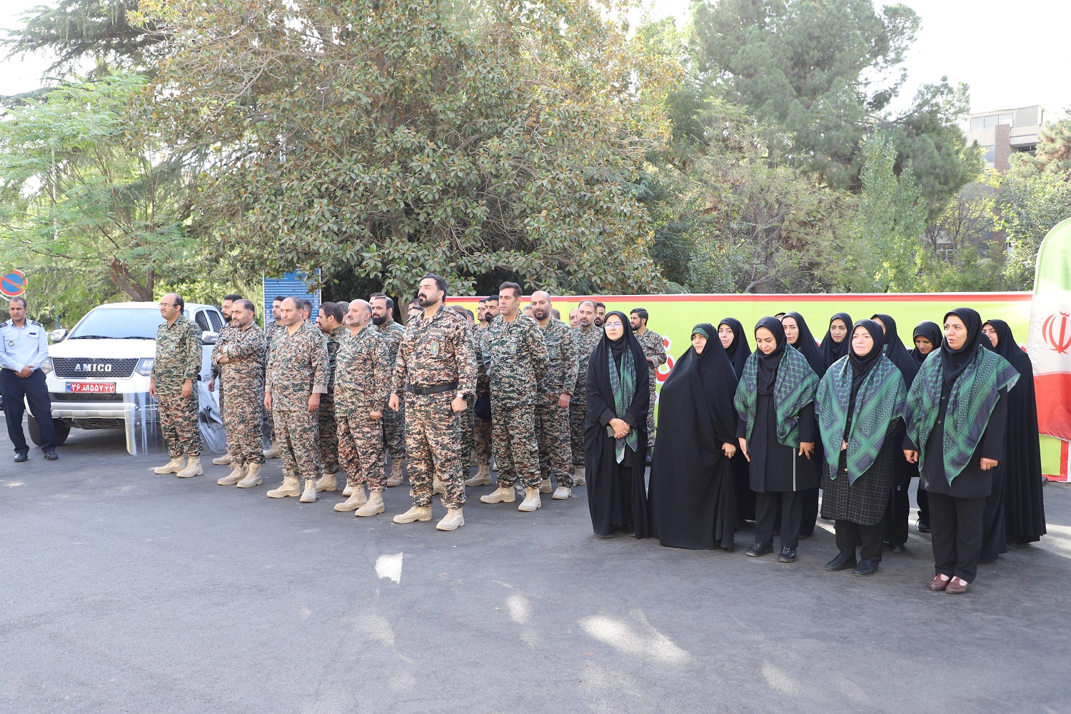 برگزاری رزمایش دفاع از مقر به مناسبت گرامیداشت هفته دفاع مقدس